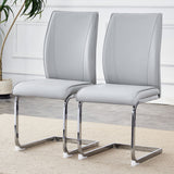 Luxury Simple Arch Chair, High Resilience With Metal Legs