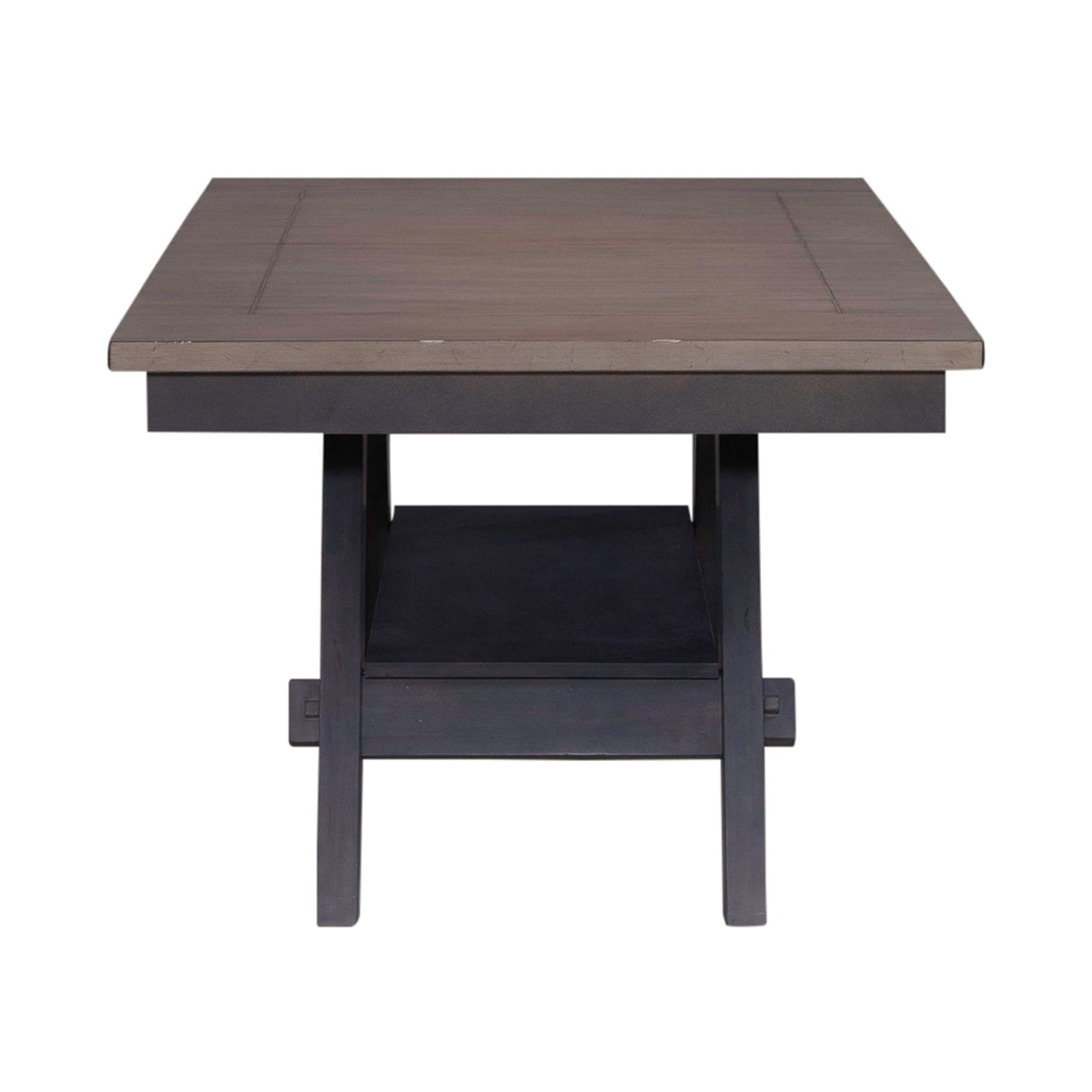 Lawson - Pedestal Table Set - Dark Gray