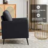 Nordic Retro Light Luxury Upholstered Sofa Chair