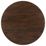 Everton - Round Wood Dining Table - Dark Walnut