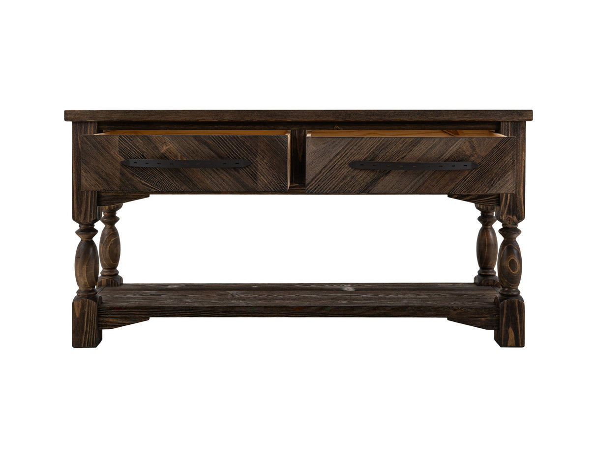 Dutton - Table - Caramel Brown