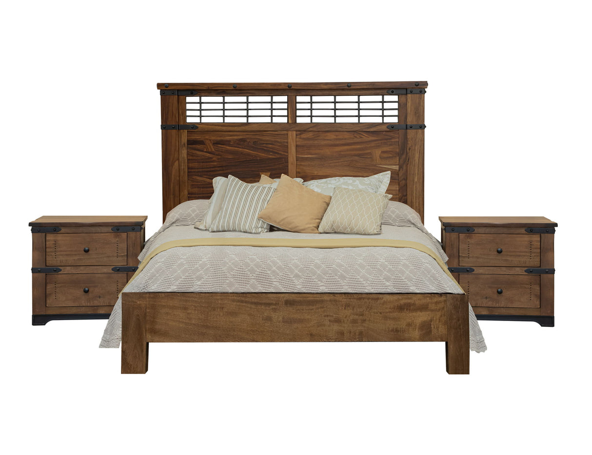 Parota - Nightstand - Cinnamon Brown