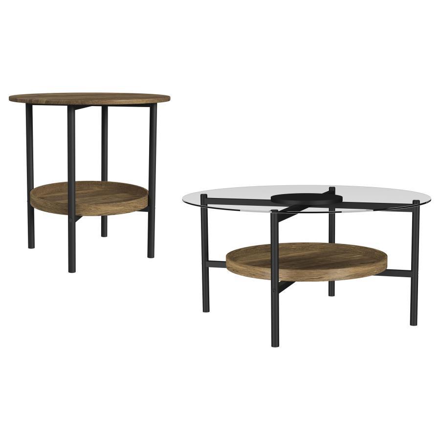 Delfin - Round Coffee Table Set