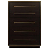 Durango - 5-Drawer Chest - Smoked Peppercorn