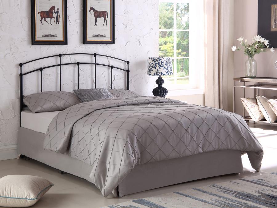 Bryant - Metal Queen / Full Open Frame Headboard - Black