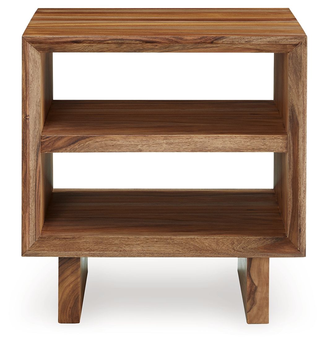 Dressonni - Brown - Square End Table