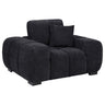 Octavia - Fabric Upholstered Track Arm Accent Chair