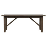 Matisse - Rectangular Dining Table With Removable Extension Leaf - Brown