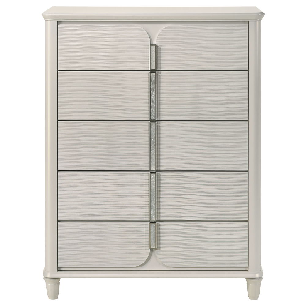 Laveda - Chest - Pearl White Finish