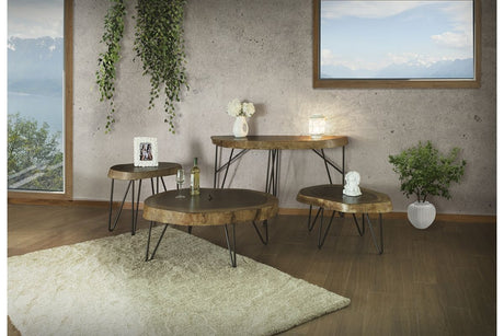 Vivo - Cocktail Table - Natural Two Tone