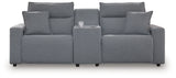 ModMax II - Salt And Pepper - Reclining Sectional