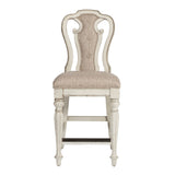 Magnolia Manor - Counter Height Chair - White
