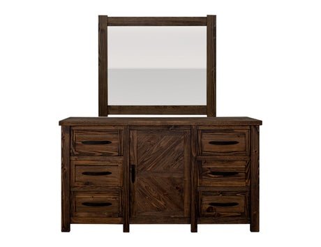 Dutton - Mirror - Brown