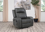 Raelynn - Upholstered Track Arm Recliner