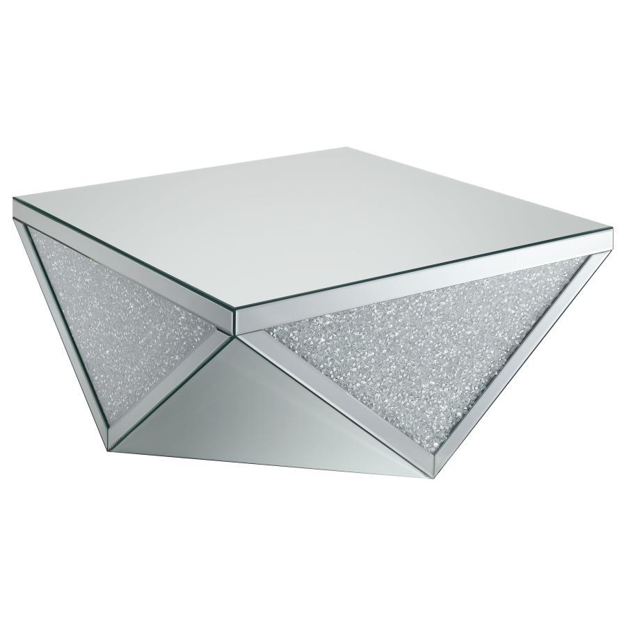 Amore - Mirrored Coffee Table Set