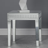 Whitfield - Square End Table - Silver