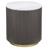 Jason - Round Marble Coffee Table Set