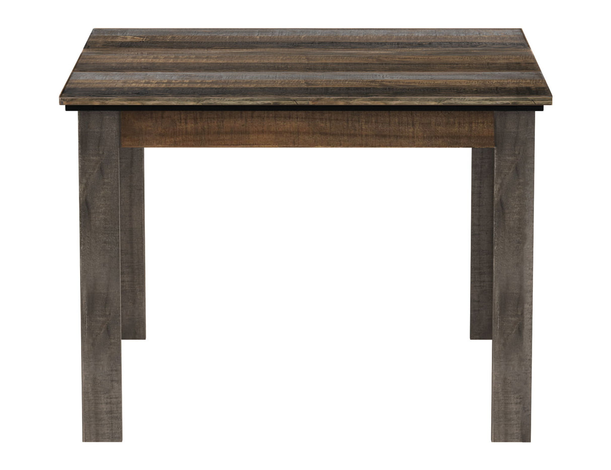 Loft Brown - 42" Table - Two Tone Gray / Brown