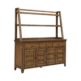 Carolina Park - Server & Hutch - Brown