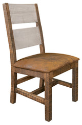 Pueblo Gray - Chair - Light Gray / Brown
