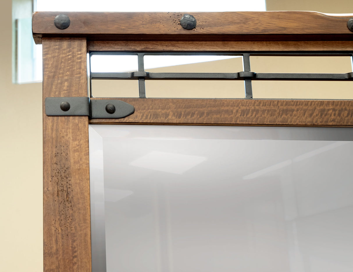 Parota - Mirror - Cinnamon Brown