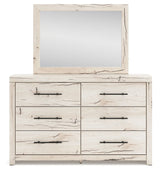 Lawroy - Light Natural - Dresser And Mirror