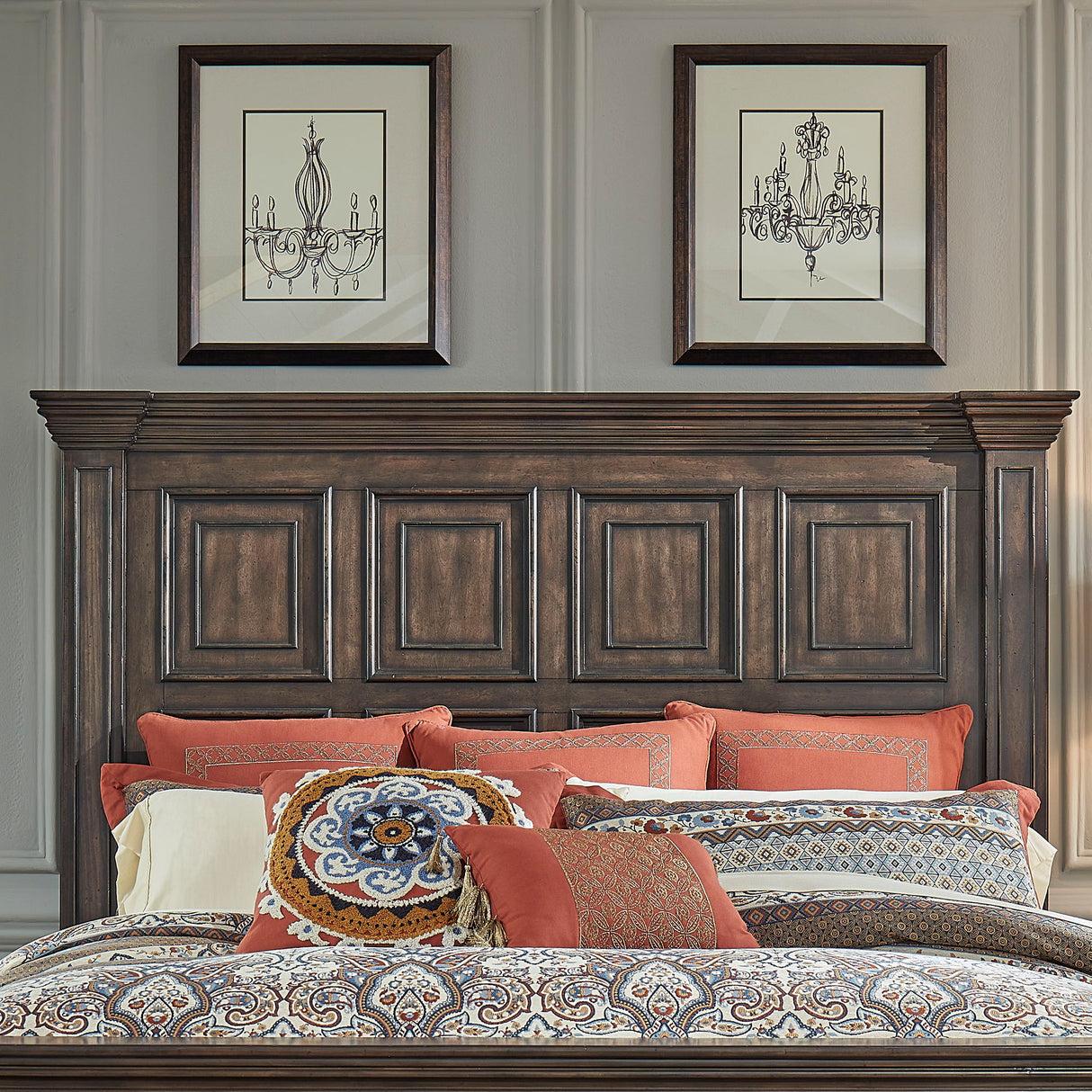 Big Valley - Mansion Headboard