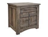 San Antonio - Nightstand - Dark Gray