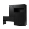 Elegant 2 In 1 Shoe Cabinets With Soft Cushion Versatile Shoe Rack Organizer With Adjustable Shelves
