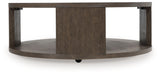 Neo - Rich Brown - Round Cocktail Table