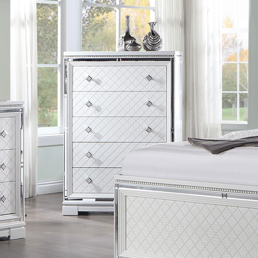 Eleanor - Rectangular 5-Drawer Chest