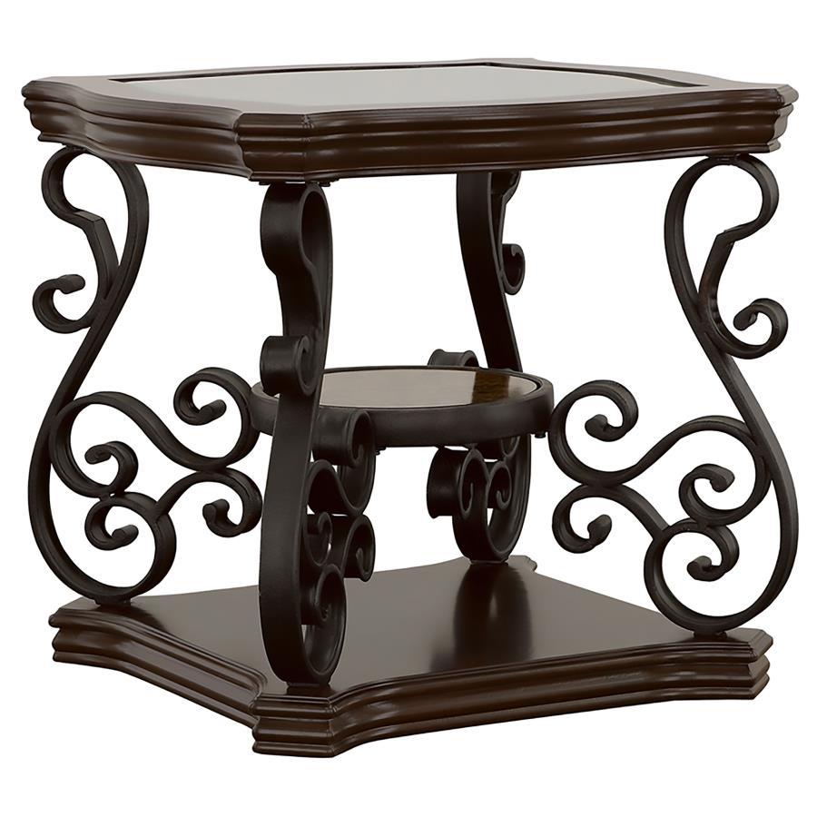 Laney - Glass Top Coffee And End Table Set