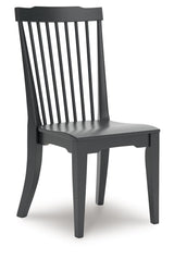 Brenkerton - Black - Dining Room Side Chair (Set of 2)