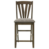 Canfield - Counter Height Dining Side Chair (Set of 2) - Brown