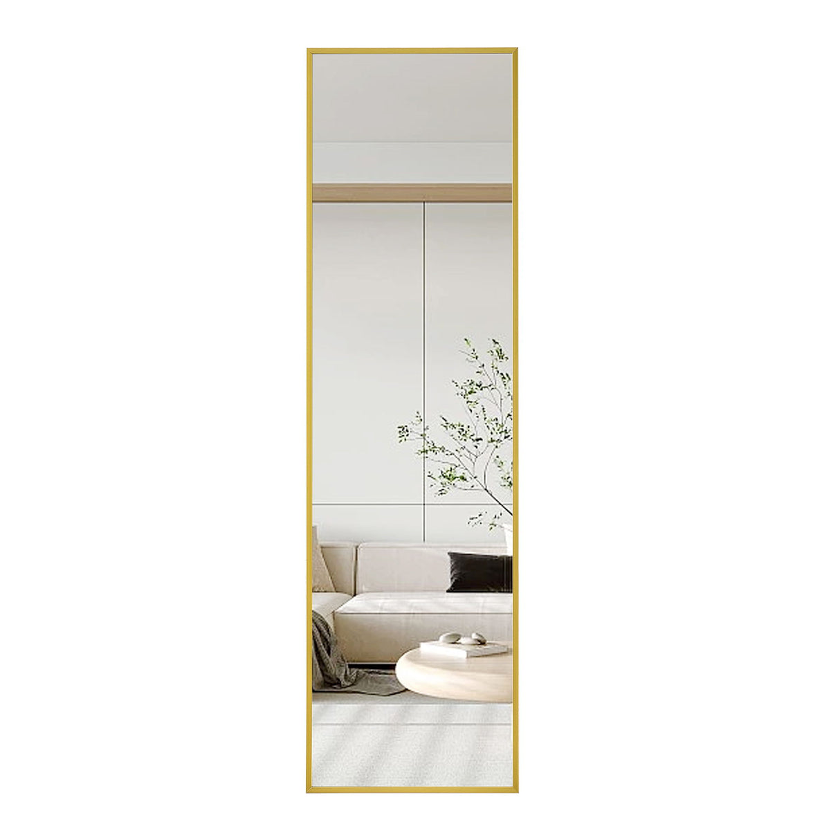 4th Generation Wall Mounted Full Body Mirror For Bathroom Bedroom Decorative Use - Transparent