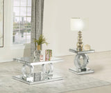 Breena - Mirrored Coffee Table Set