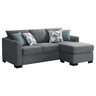 Storey - Upholstered Sleeper Sectional Chaise Sofa