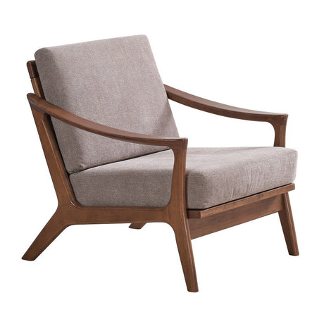 Lide - Accent Chair - Light Brown & Brown