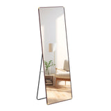 4th Generation Floor Standing, Full Length Mirror, Wall Mounted Glass - Transparent