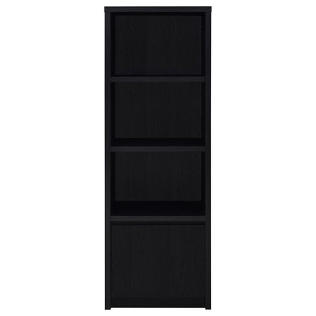 Winfield - 3-Sheld Media Tower Entertainment Pier - Black