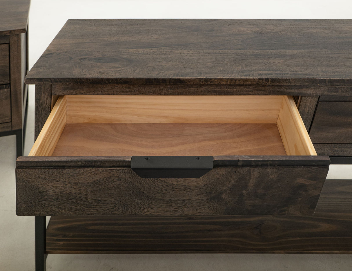 Dark Mita - Sofa Table - Cedar Brown