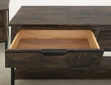 Dark Mita - Sofa Table - Cedar Brown