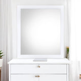 Perse - Mirror - White Finish