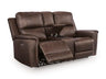 Bleckley - Power Reclining Loveseat With Console / Adjustable Headrest