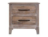 White Teak - Nightstand - Ivory White