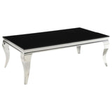 Carone - Glass Top Coffee Table Set