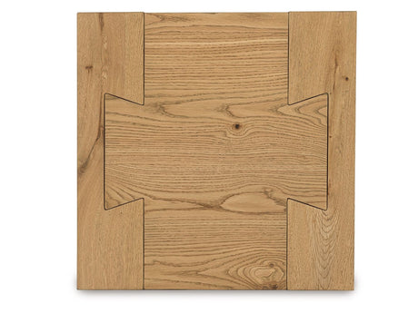 Bracken - Light Brown - Square End Table