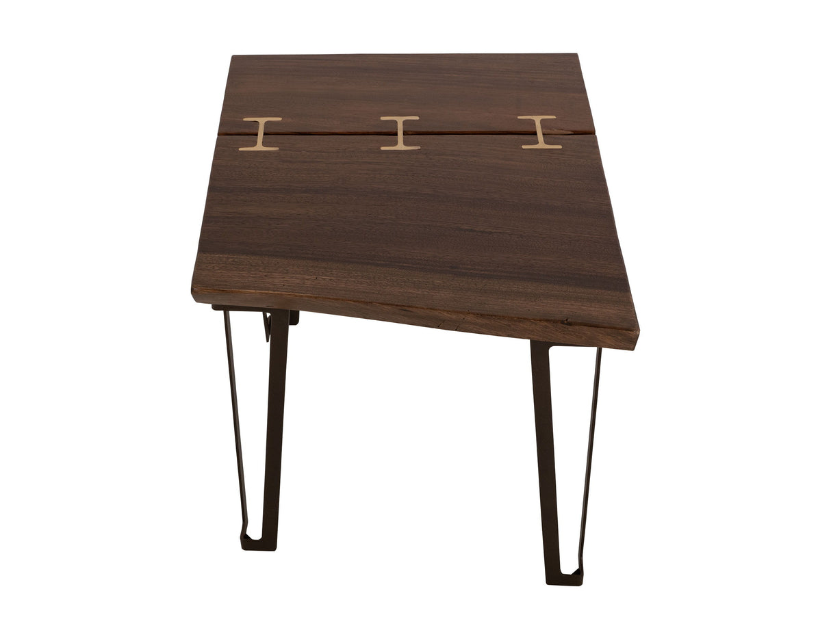 Walnut - End Table - Walnut Brown