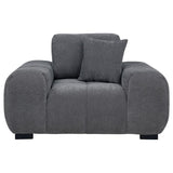 Octavia - Upholstered Track Arm Accent Chair