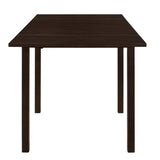 Kelso - Rectangular Dining Table With Drop Leaf - Cappuccino